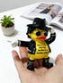 Hodao Michael Duck Figurine – 80s Pop Icon Vibe Reset Decor, Funny Gag Gift for Adults to Dance Through the Grind