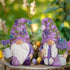 2PCS Lavender Dream Gnome Set - Purple Scented Wonderland Journey