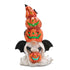 Hodao Stacked Orange Pumpkin Gnomes With Light