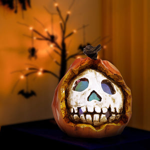 Hodao Halloween Creative Pumpkin Skull Hands (2)