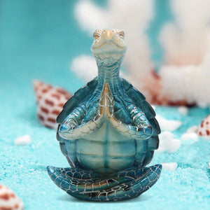 Hodao Sea Turtle Yoga Figurines Decorations