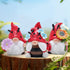 Hodao Ladybug Gnomes 3PCS Ladybug Kitchen Tiered Tray Decor