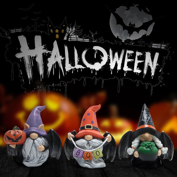 Hodao Halloween Bat Gnome 3PCS