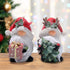 Hodao 2 PCS Christmas Gnomes Decorations Xmas Hat Gnomes