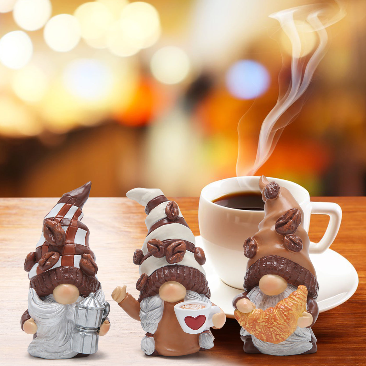 2PCS/3PCS Coffee Gnomes Coffee Bar Decor Accessories- BUY 2 FREE
