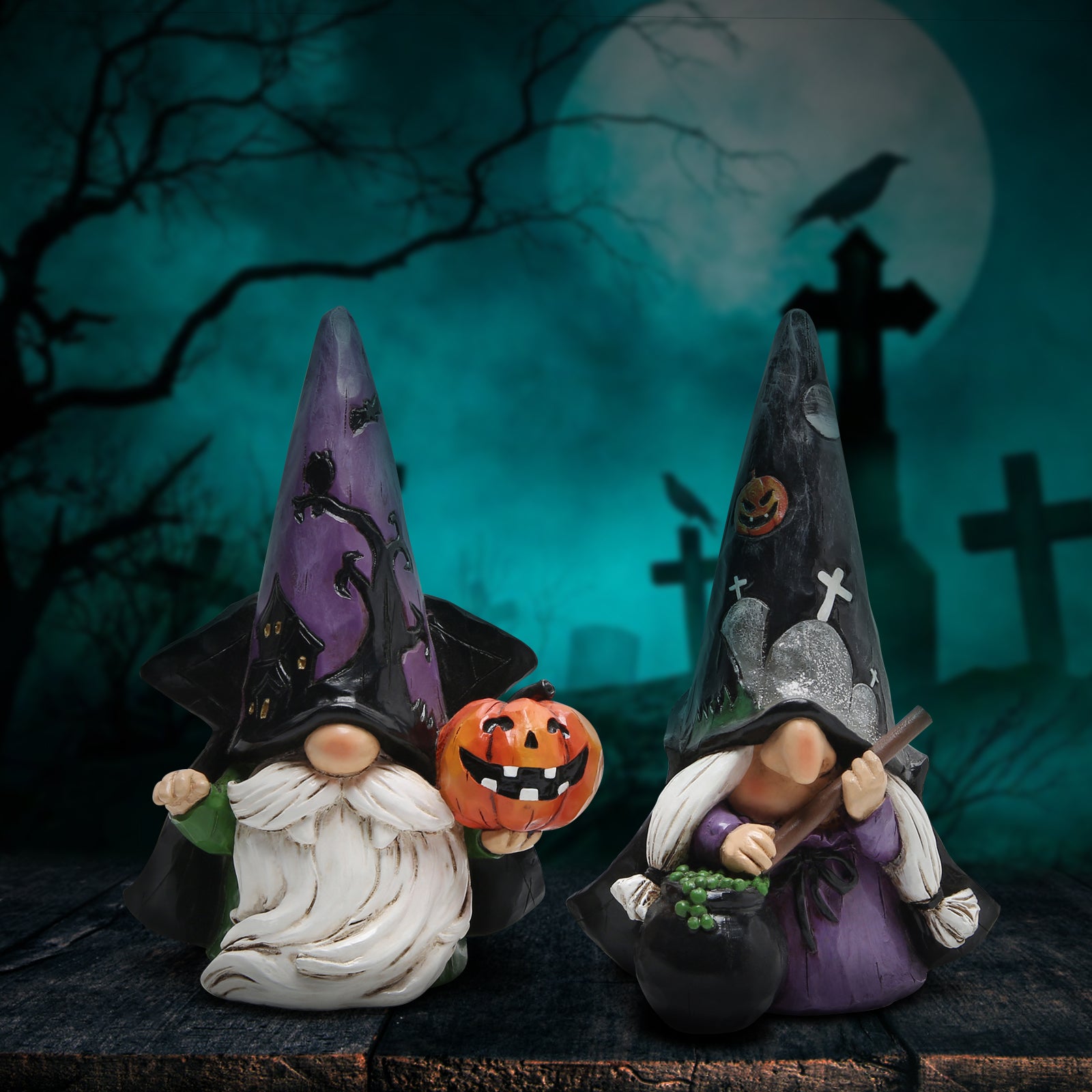 Hodao Halloween Gnome 2PCS