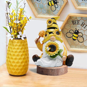 Hodao Bumble Bee Spring Gnome Decorations
