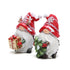 Hodao 2 PCS  Resin Gnomes Handmade Christmas Resin Gnomes