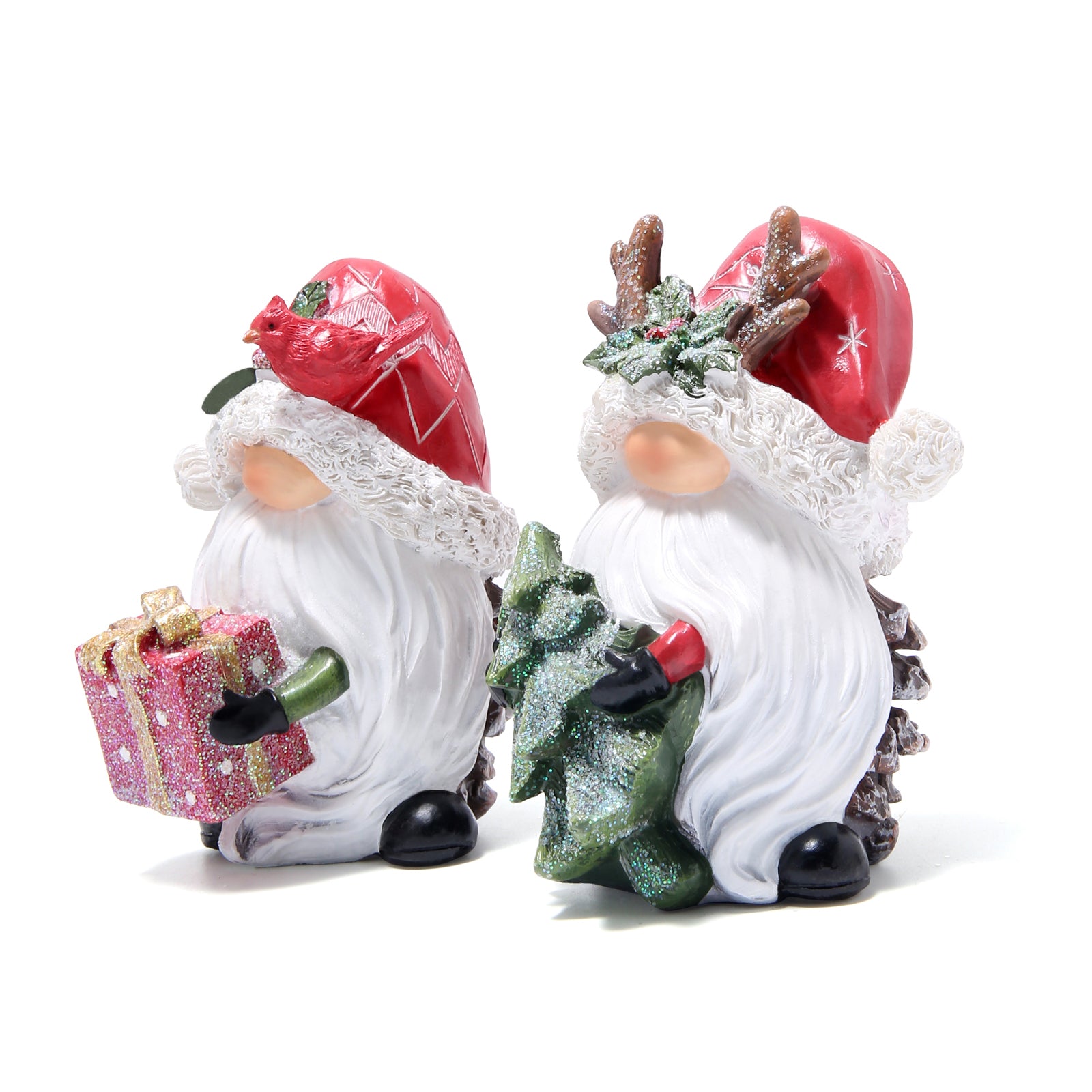 Hodao 2 PCS Christmas Gnomes Decorations Xmas Hat Gnomes