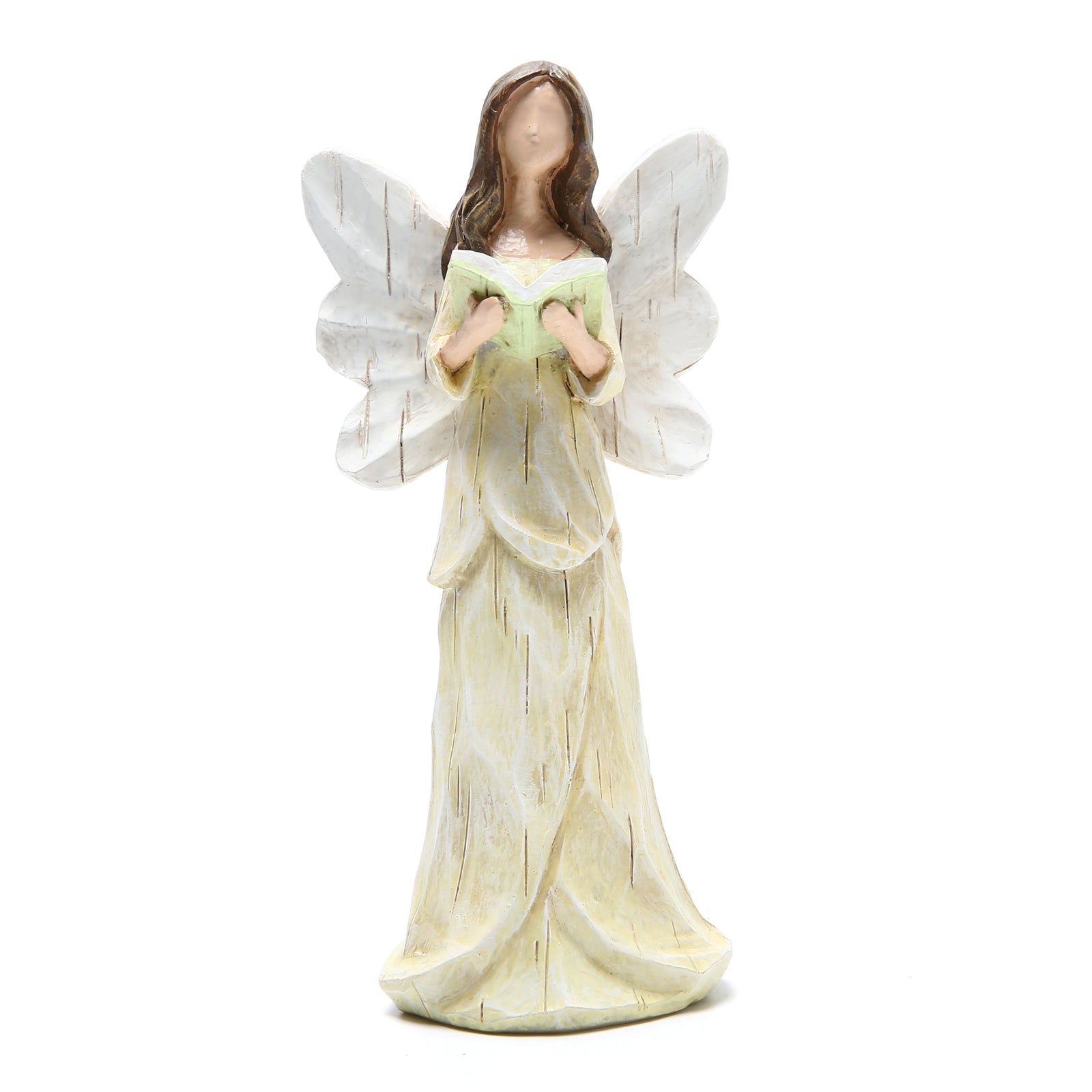 Hodao Angle Figurines Fairy Decorations (Beige Reading)