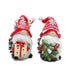 Hodao 2 PCS  Resin Gnomes Handmade Christmas Resin Gnomes