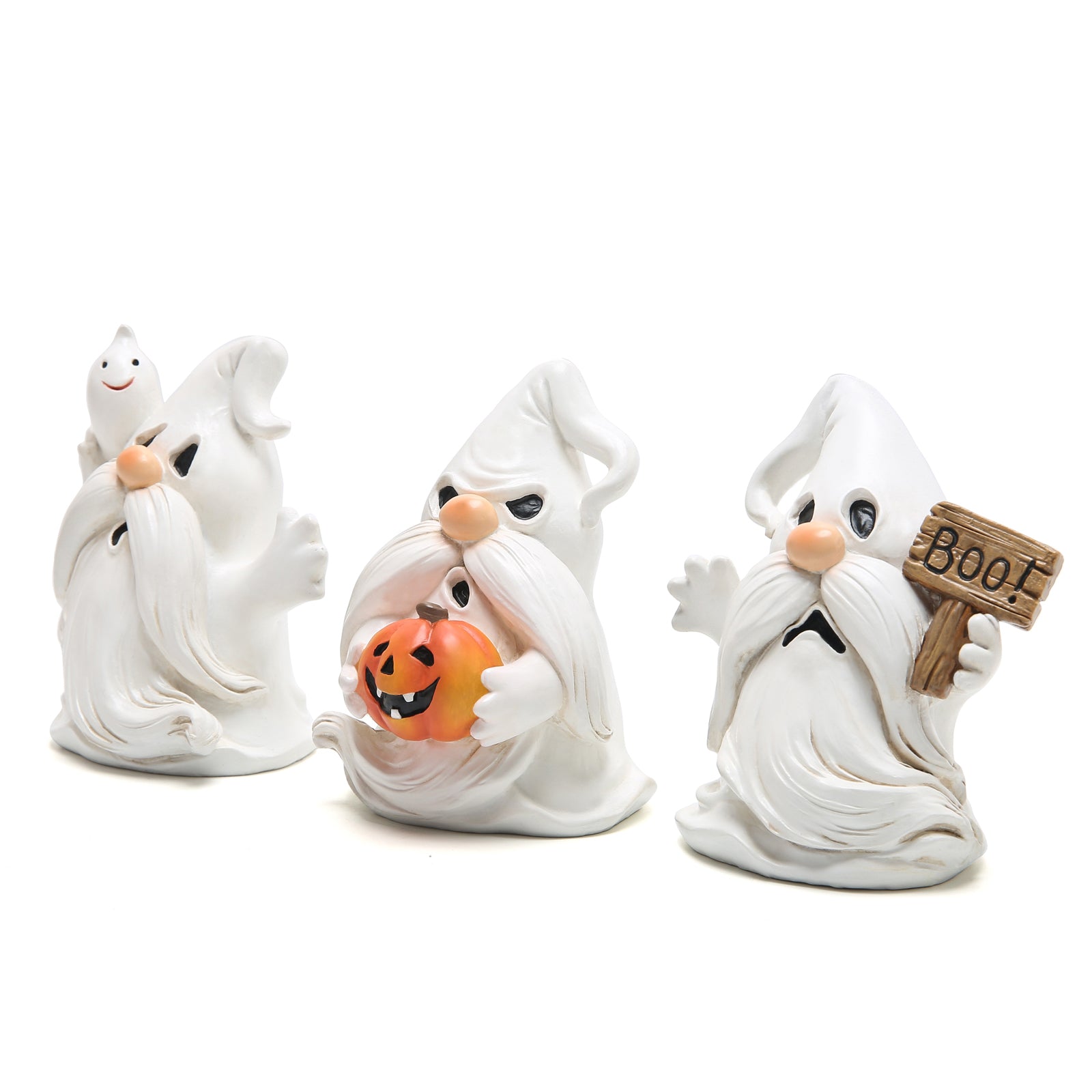 Hodao Halloween Angry Ghost Gnome 3PCS