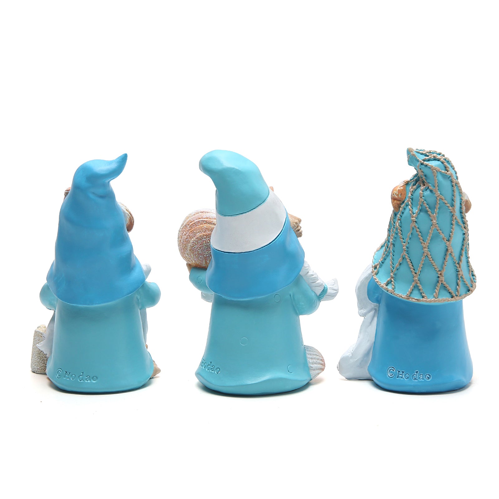 Hodao 3PCS Summer Gnomes Decor Sea Star Shell Gnomes