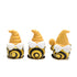 Hodao 3 PCS Bumble Bee Spring Gnome Decorations