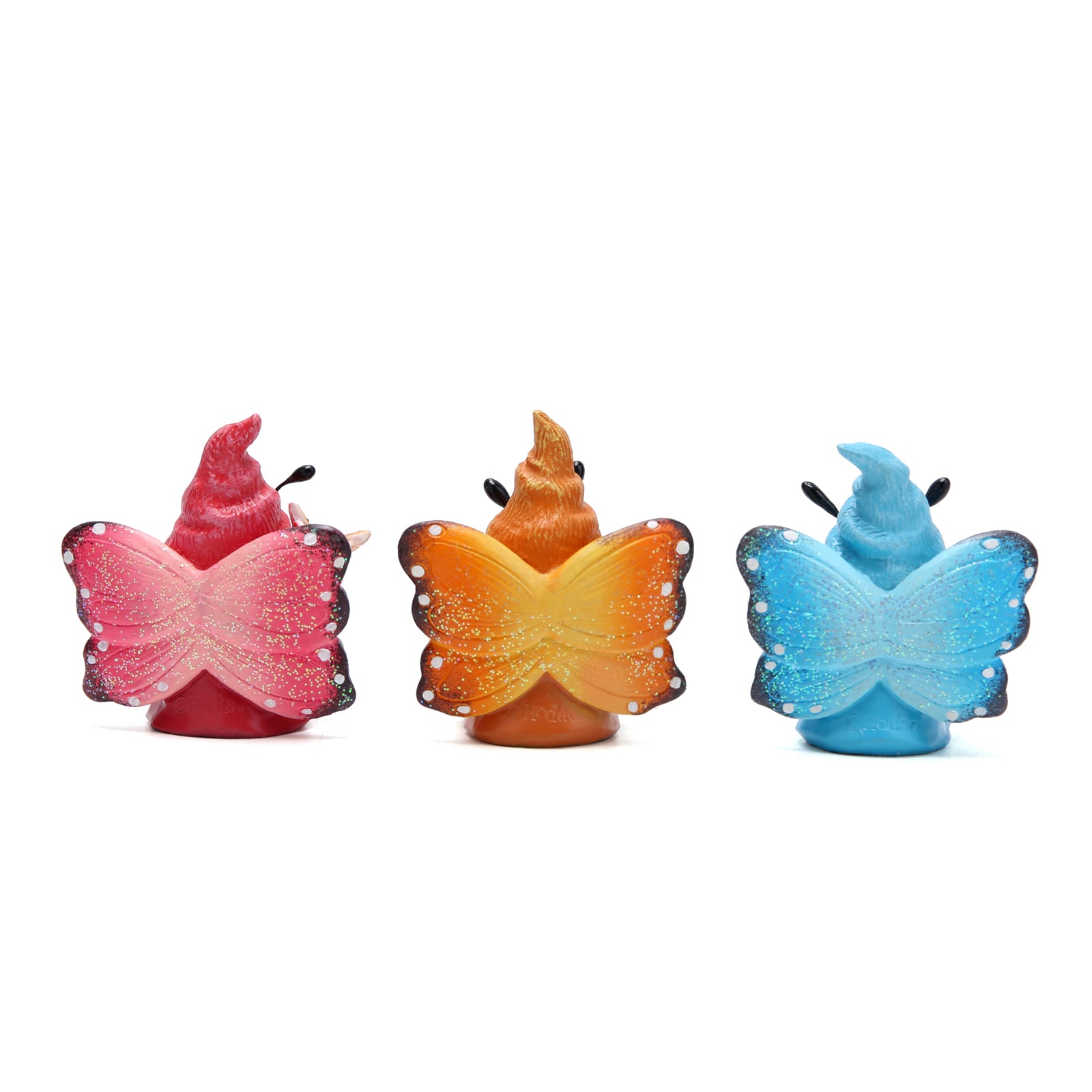 Hodao Set of 3 Spring Butterfly Gnomes Decorations