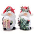 Hodao 2 PCS  Resin Gnomes Handmade Christmas Resin Gnomes